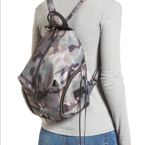 Rebecca Minkoff Handbags - Rebecca Minkoff Julian Nylon Backpack- camo